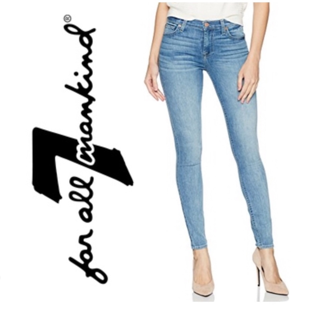 SOLD‼️ 7 For All ManKind Skinny Jeans, Size 26